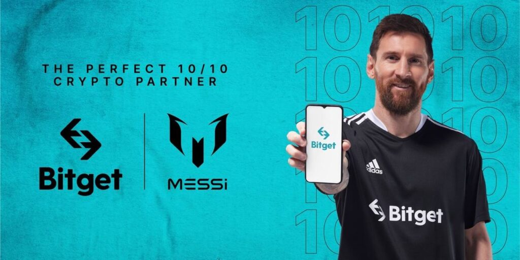 Lionel Messi é novo embaixador da plataforma de criptomoedas Bitget