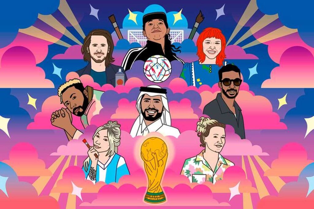 Fifa anuncia os 8 artistas que estarão na campanha “Spotlight: Your Dreams” para Copa 2022