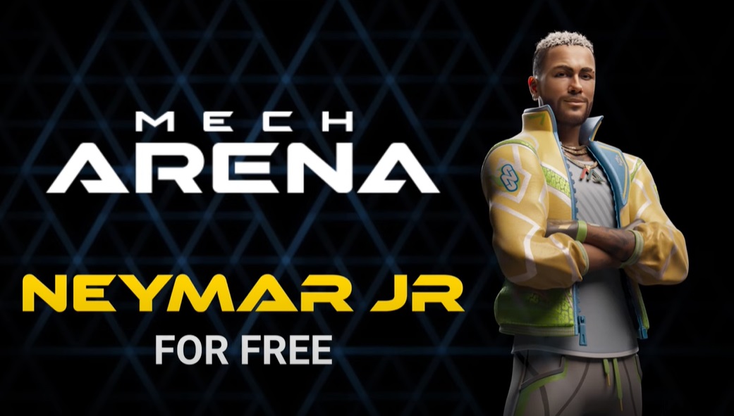 Neymar Jr. é o novo embaixador de Mech Arena