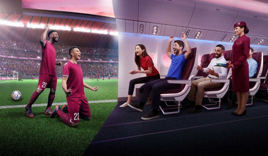 Qatar Airways leva pop-up com experiências interativas para São Paulo para ativar Copa 2022