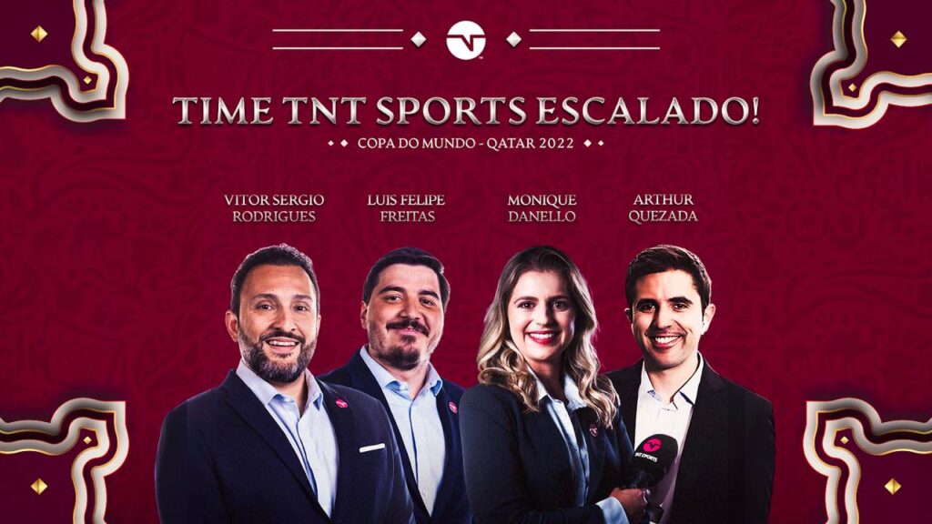 TNT Sports terá cobertura in loco e programação exclusiva para Copa do Mundo do Catar