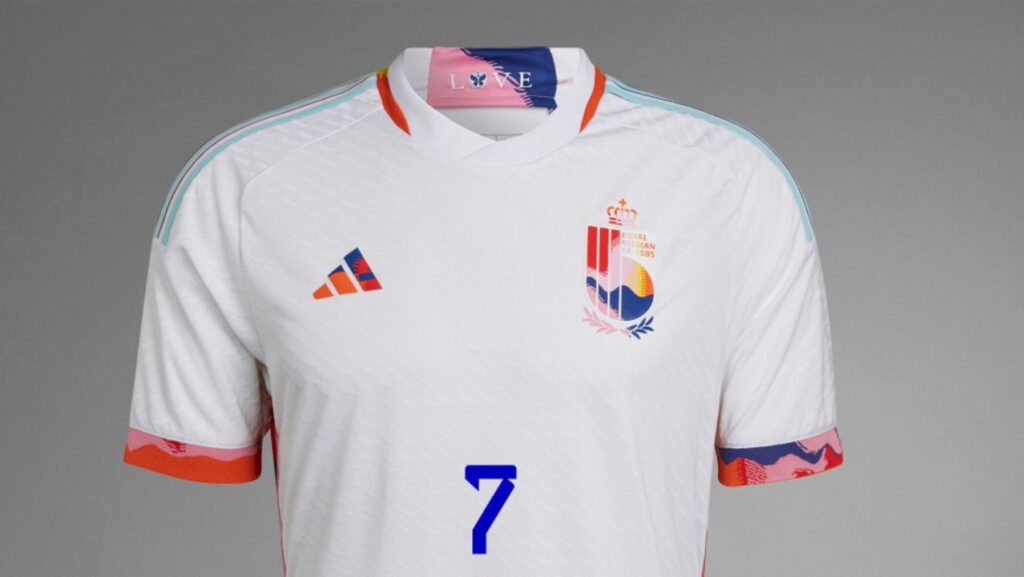 FIFA veta palavra ‘Love’ na camisa reserva da Bélgica