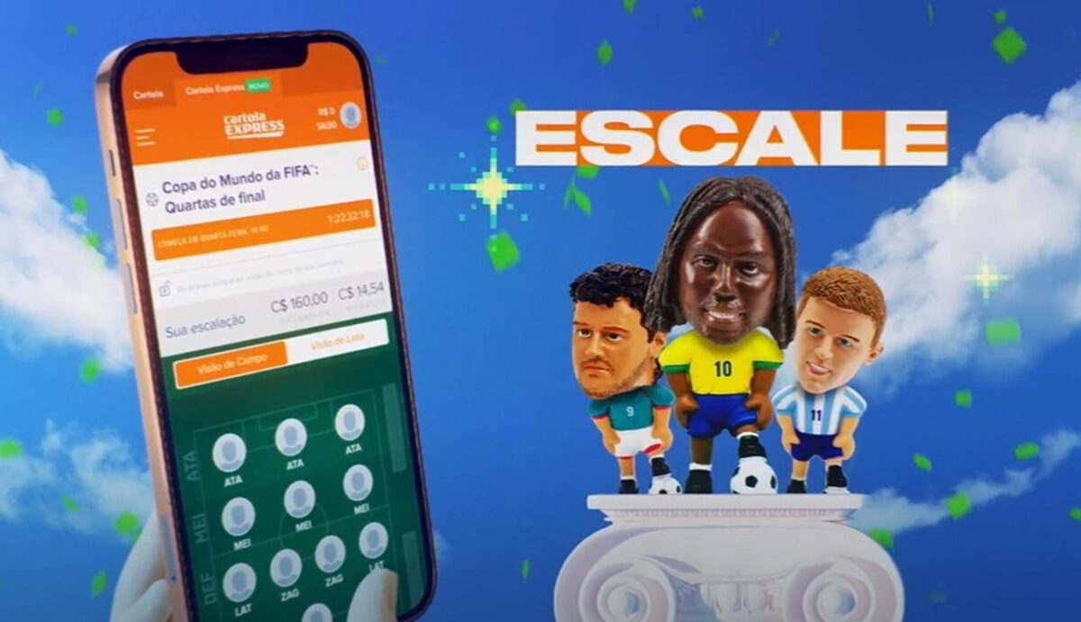 Cartola Express lança campanha sobre o game para a Copa do Mundo