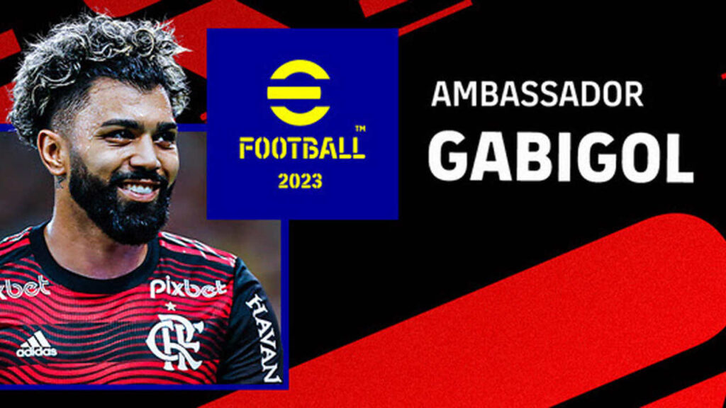 Gabriel Barbosa é novo embaixador do eFootball, da Konami