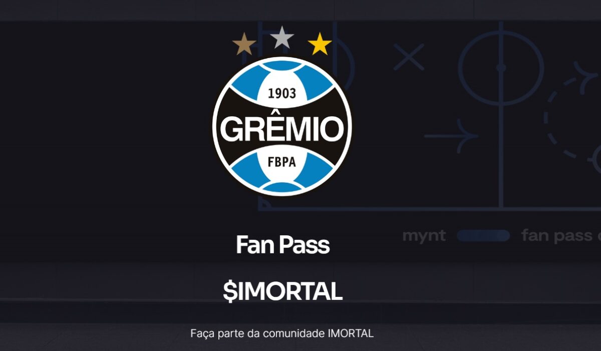 Fan Pass $IMORTAL: Grêmio investe no mercado de ativos virtuais