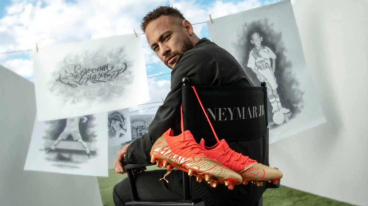 Puma apresenta chuteira que Neymar usará na Copa do Mundo do Catar