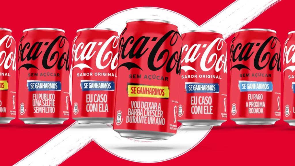 Coca-Cola oferece descontos progressivos para celebrar gols na Copa do Mundo