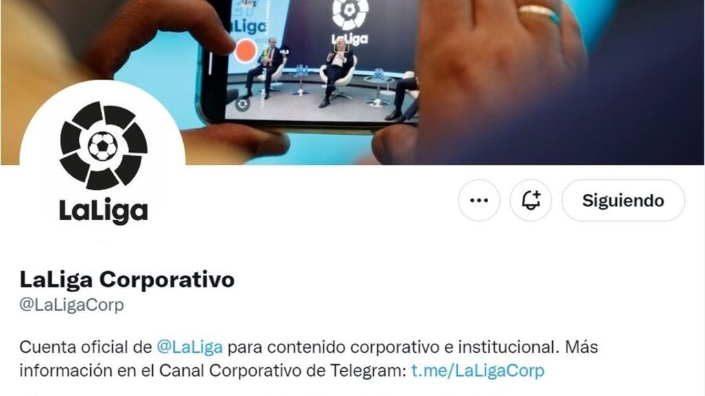 Com Telegram e Twitter corporativos, LaLiga dá novo passo em estratégia digital