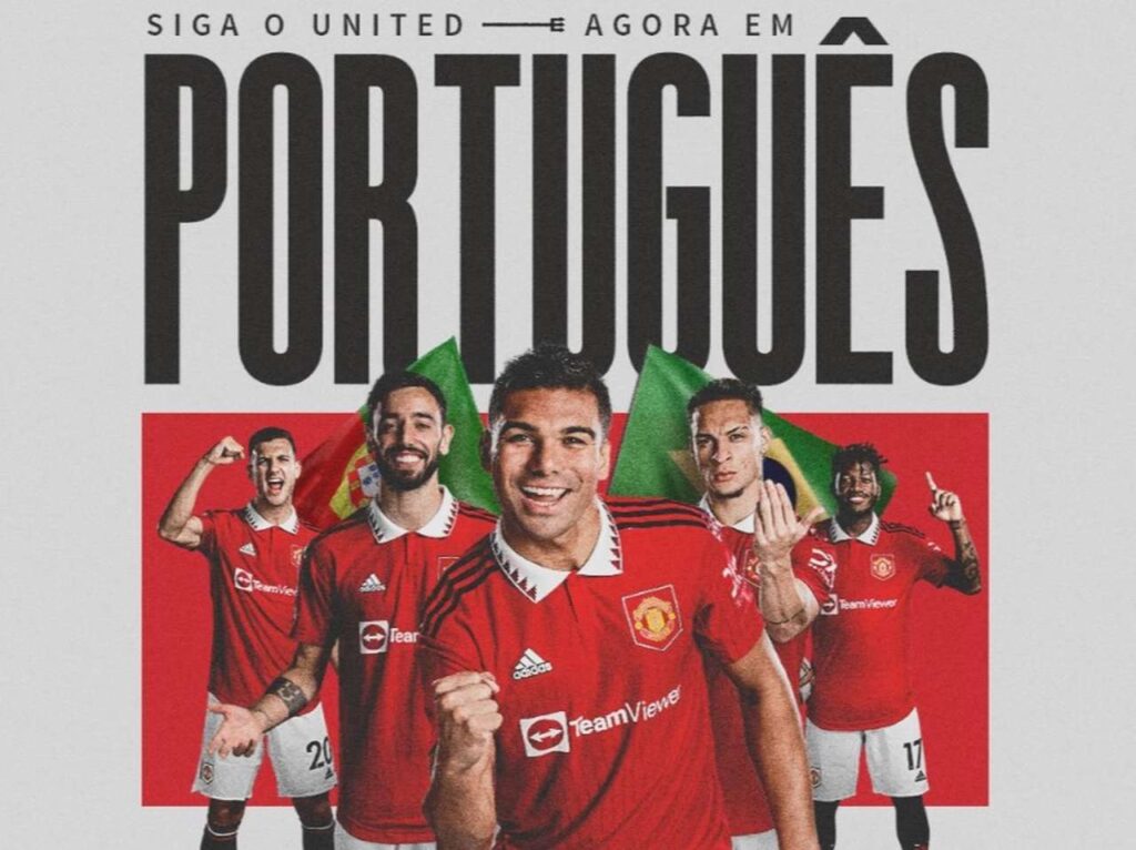 Manchester United lança conta oficial em português no Twitter