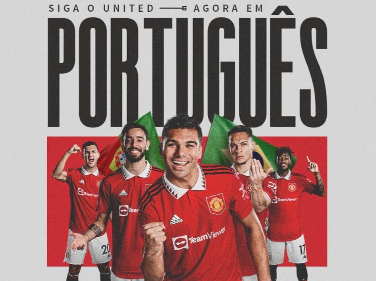 Manchester United lança conta oficial em português no Twitter