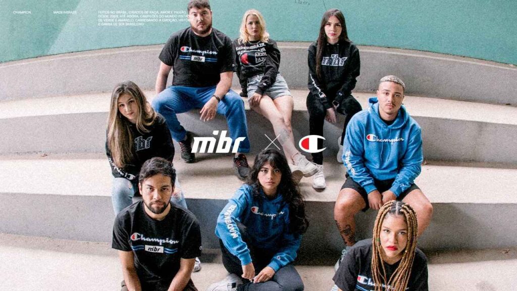 MIBR anuncia collabs com Champion e New Era