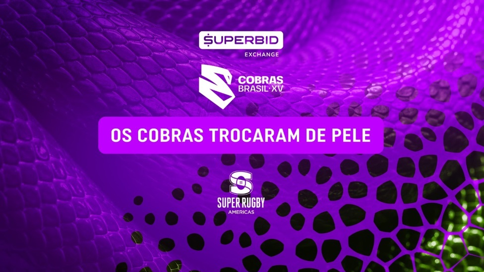 Superbid Exchange será patrocinadora máster dos Cobras no Super Rugby Américas