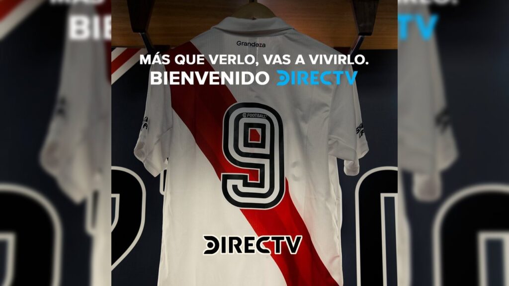River Plate apresentou DirecTV como novo patrocinador