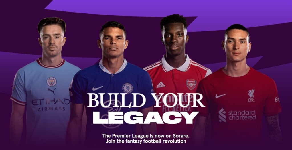 Premier League chega ao mercado de NFTs em parceria com a Sorare
