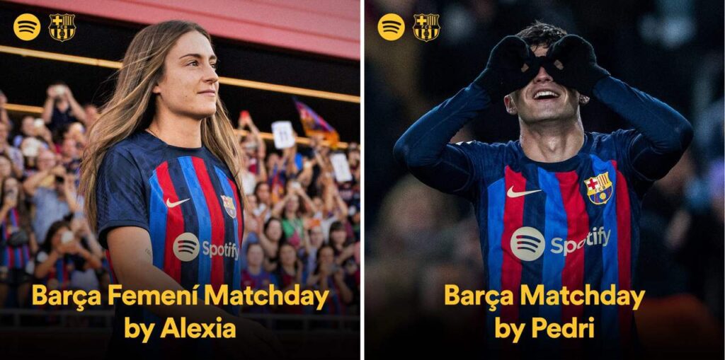 Spotify lança playlists oficiais do FC Barcelona