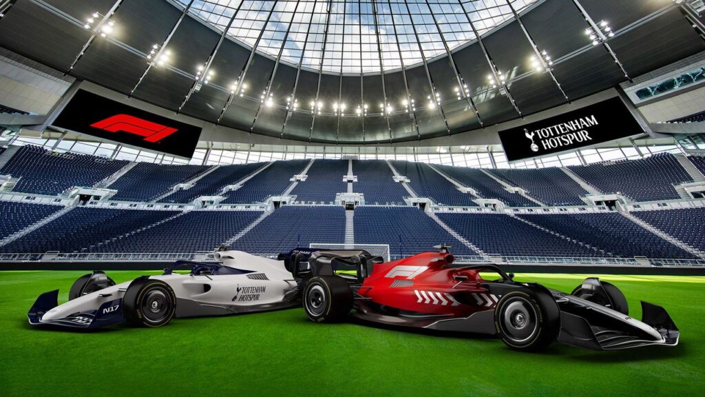 Fórmula 1 anuncia parceria de 15 anos com o Tottenham