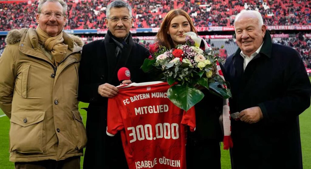 Bayern de Munique ultrapassa a marca de 300 mil sócios