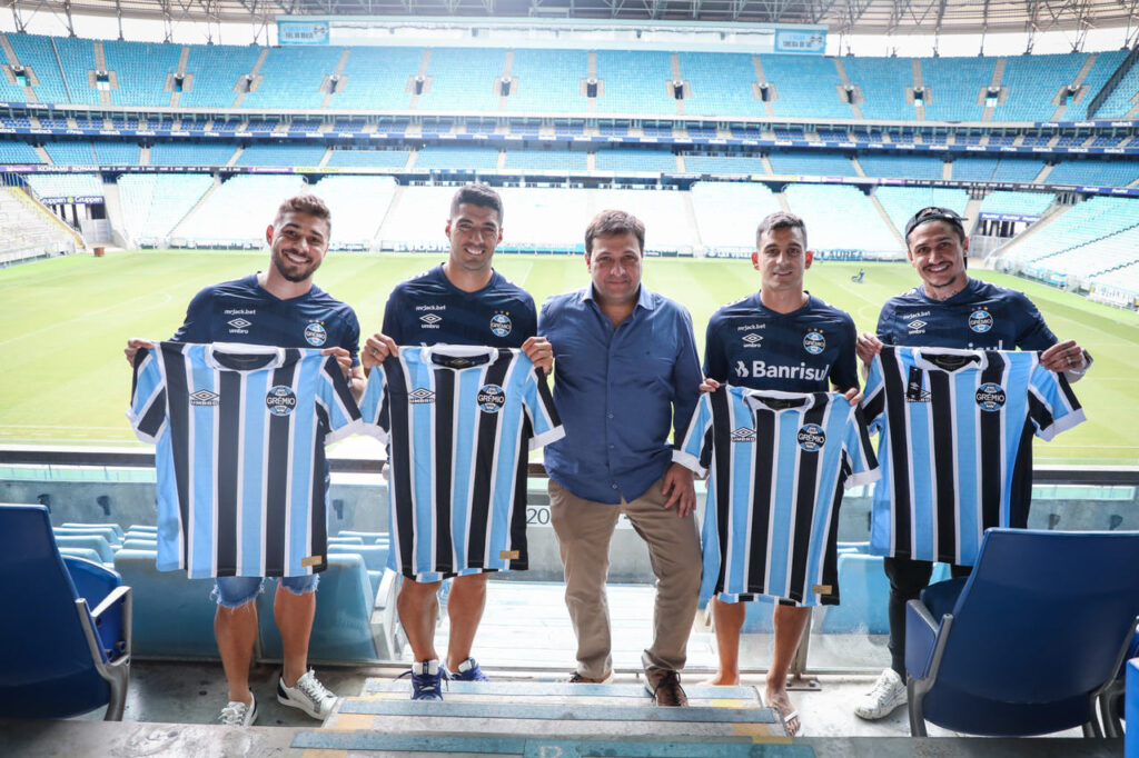 Grêmio leva novos jogadores para o Tour Especial pela Arena