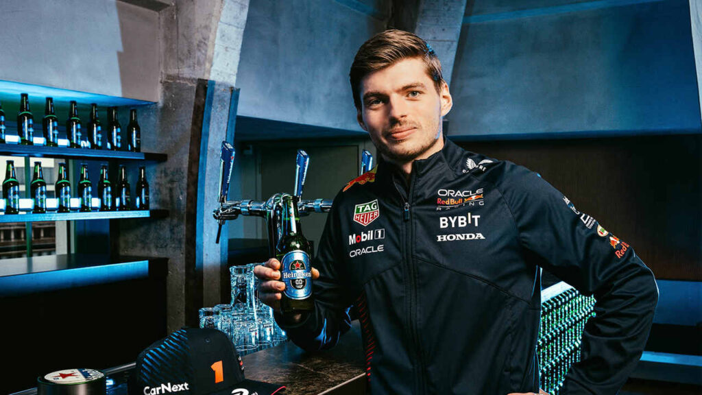 Heineken fecha com Red Bull e terá Max Verstappen como embaixador da cerveja 0.0