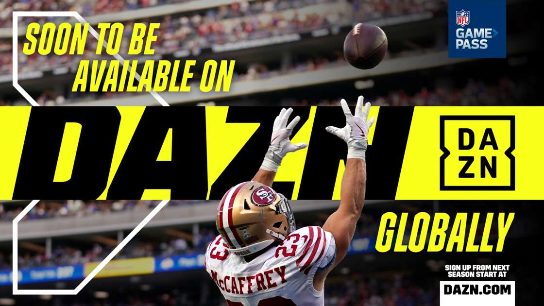 NFL e DAZN anunciam acordo de distribuição do Game Pass International para mais de 200 países
