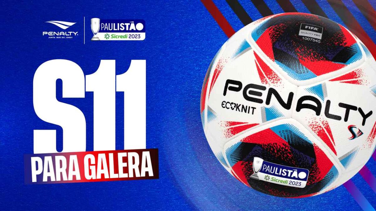 Penalty e FPF promovem concurso que premiará torcedores com a bola oficial do Paulistão 2023