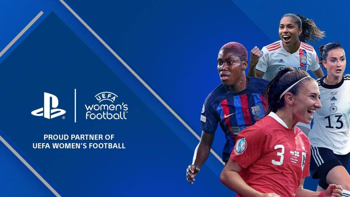 PlayStation anuncia parceria com os torneios femininos da UEFA