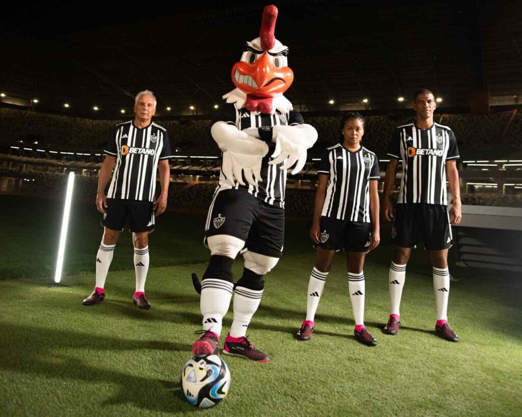 Adidas apresenta camisa do Atlético Mineiro para a temporada