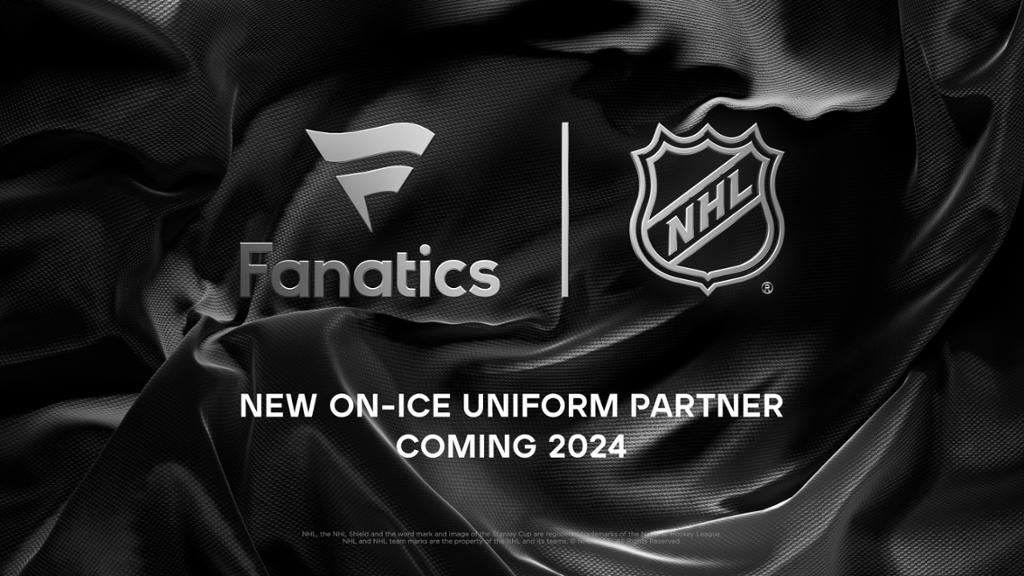 NHL amplia acordo com Fanatics, que assume lugar da adidas