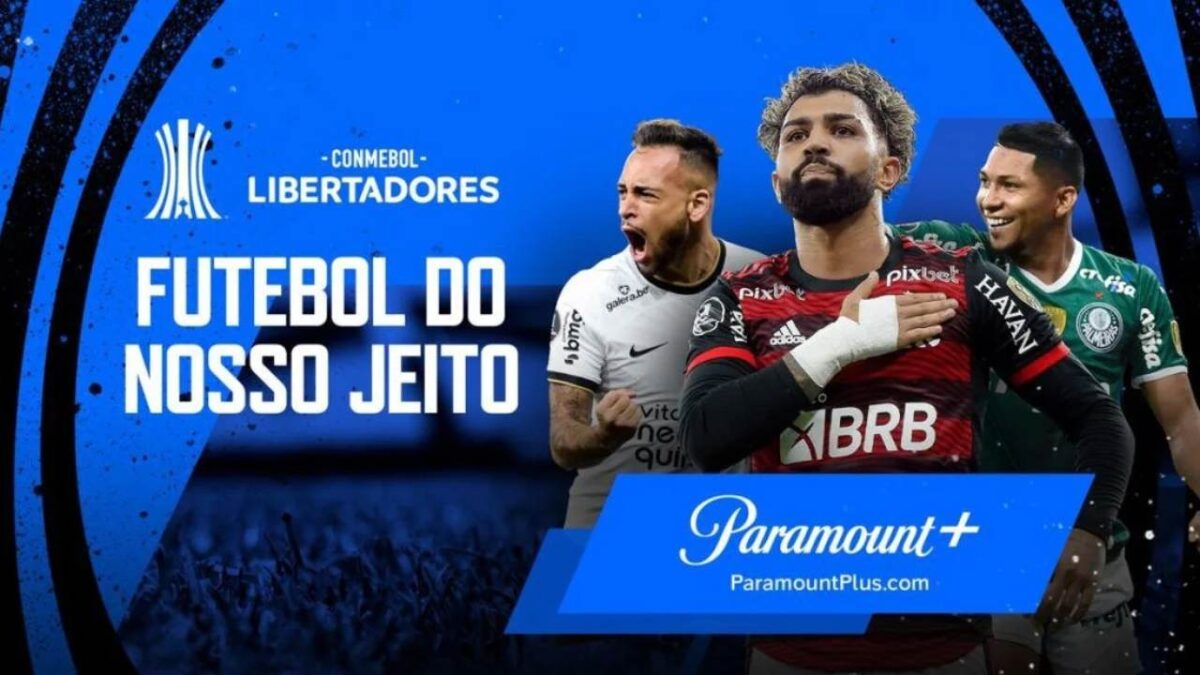 Paramount+ contrata 14 jornalistas para as transmissões da Libertadores e Sul-Americana