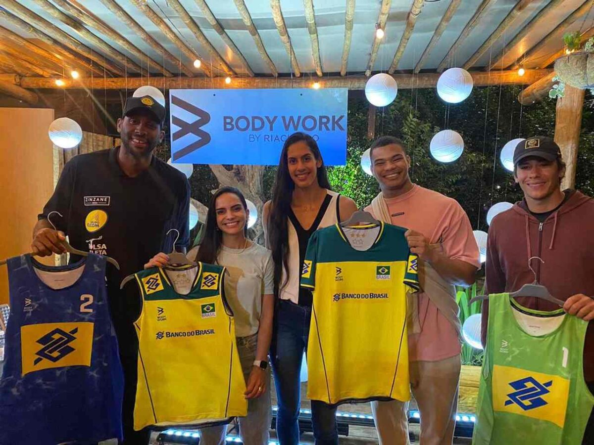 BodyWork, marca esportiva da Riachuelo, é nova fornecedora de uniformes do vôlei brasileiro