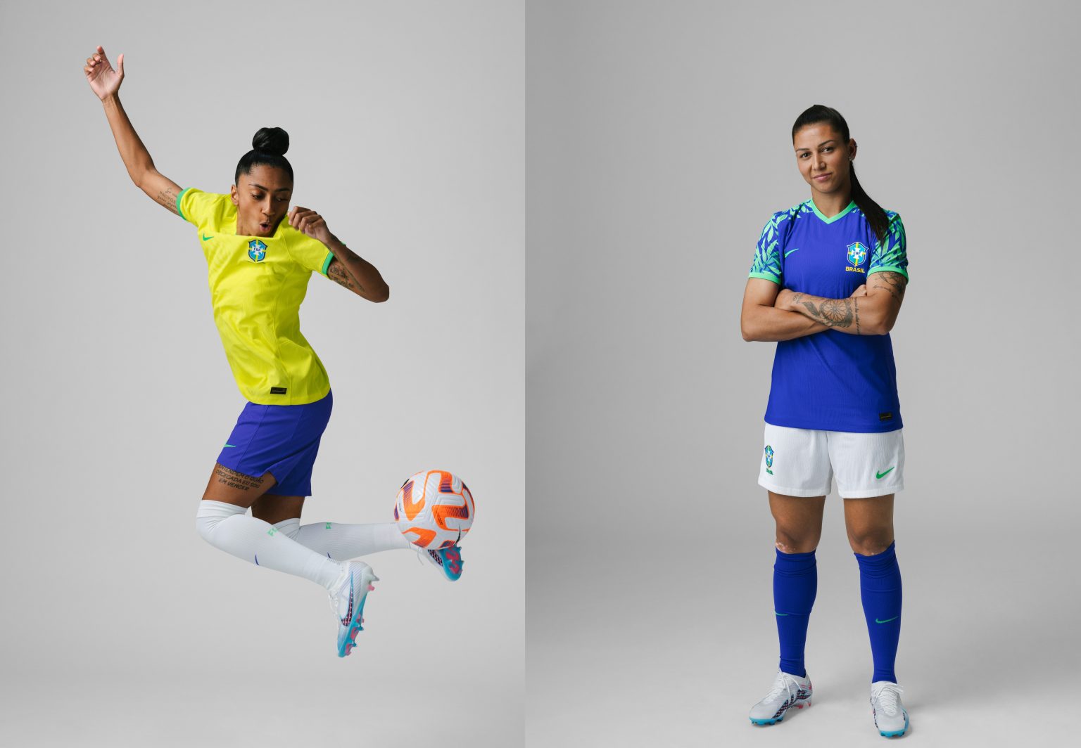 Nike e CBF apresentam novo uniforme da seleção brasileira feminina - MKT  Esportivo