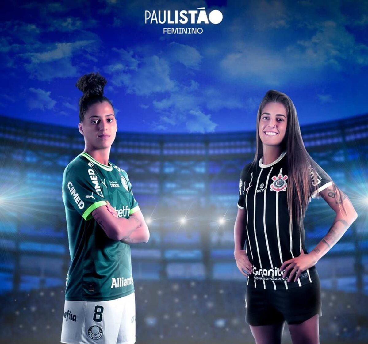 Centauro e NWB transmitem Corinthians x Palmeiras no Paulista feminino em 20 canais online