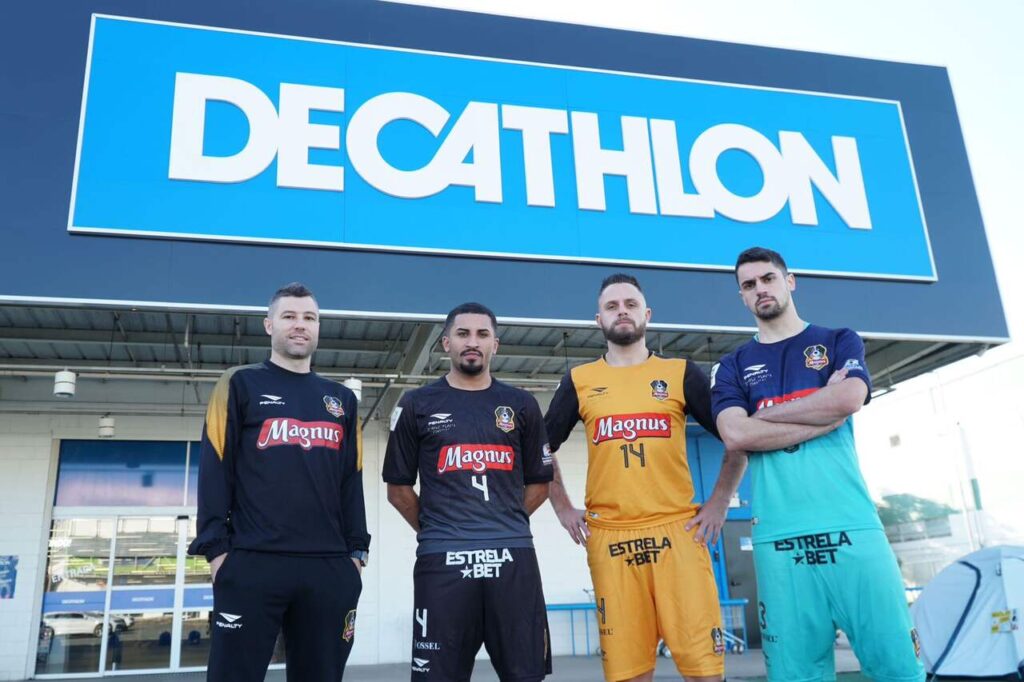 Magnus Futsal anuncia parceria com a Decathlon