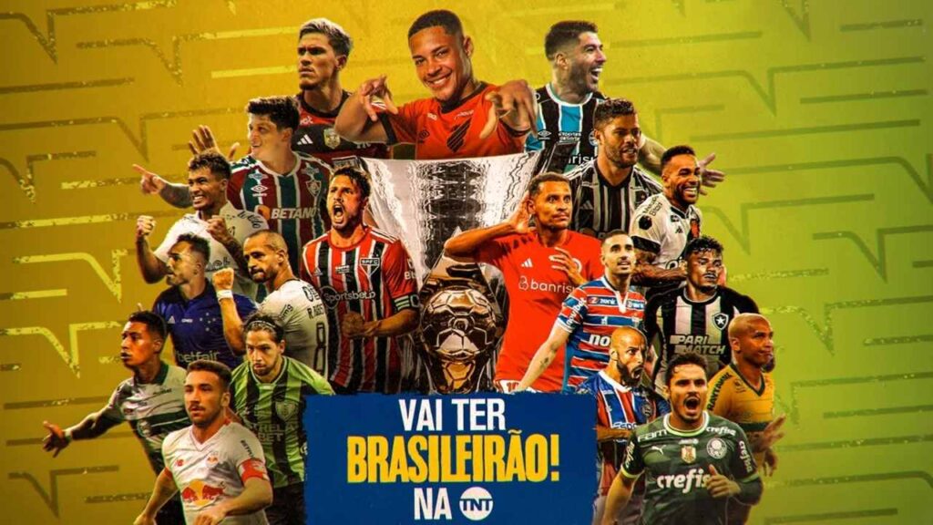 TNT voltará a transmitir jogos do Campeonato Brasileiro
