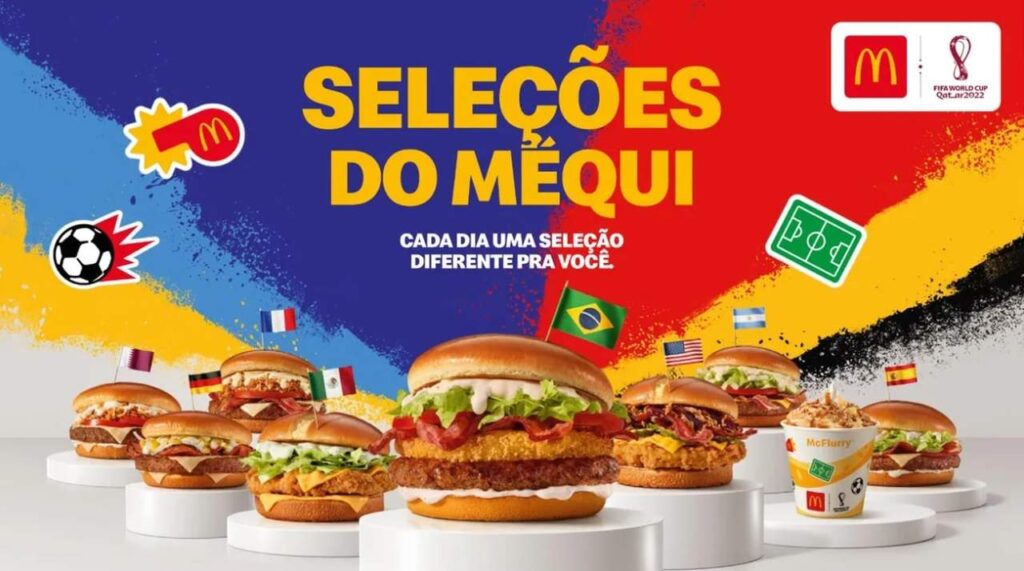 McDonald’s renova com Fifa e será patrocinador das Copas do Mundo de 2023 e 2026