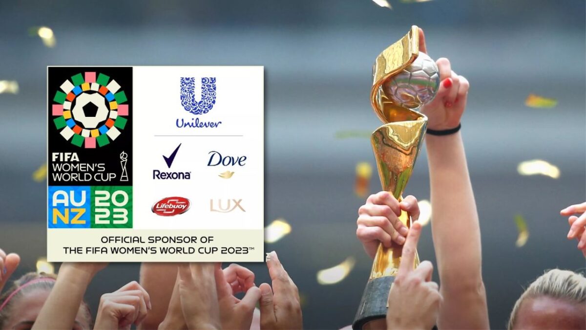 Marcas de cuidados pessoais da Unilever fecham patrocínio às Copas Feminina e Masculina