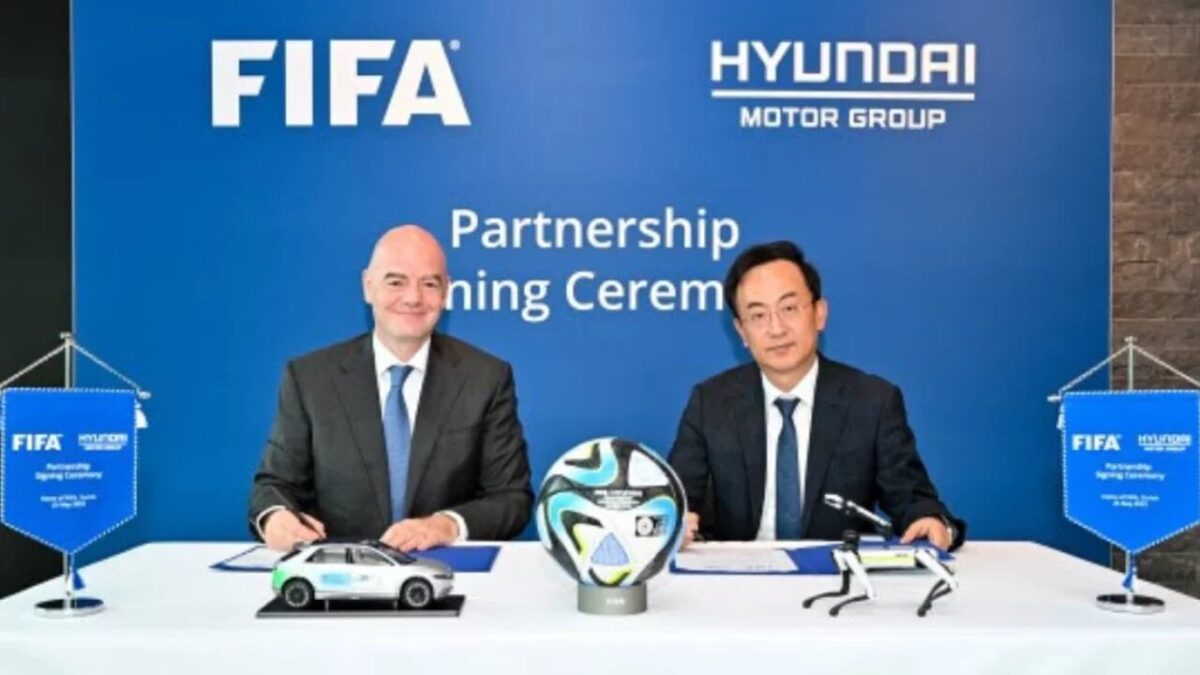 Grupo Hyundai renova com Fifa até 2030 e inclui subsidiárias no patrocínio