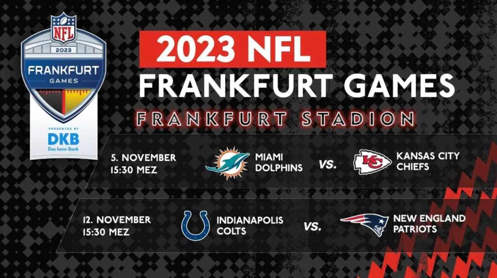 NFL ratifica foco na Alemanha e levará dois jogos para Frankfurt em 2023