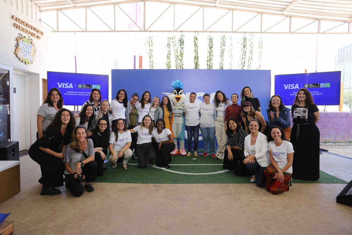 Visa lança #EscolhaJogarComElas, iniciativa protagonista das ações da empresa para a Copa 2023