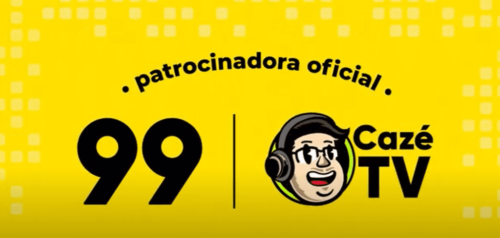 99 patrocina transmissão do Brasileirão na CazéTV