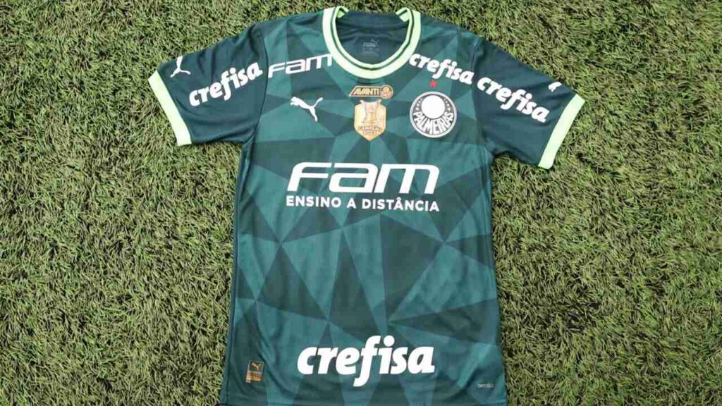 FAM será patrocinadora máster do Palmeiras no jogo contra o Botafogo pelo Brasileirão