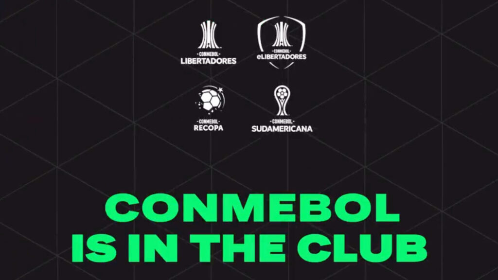 Conmebol renova com EA Sports e incluirá quatro torneios no novo jogo