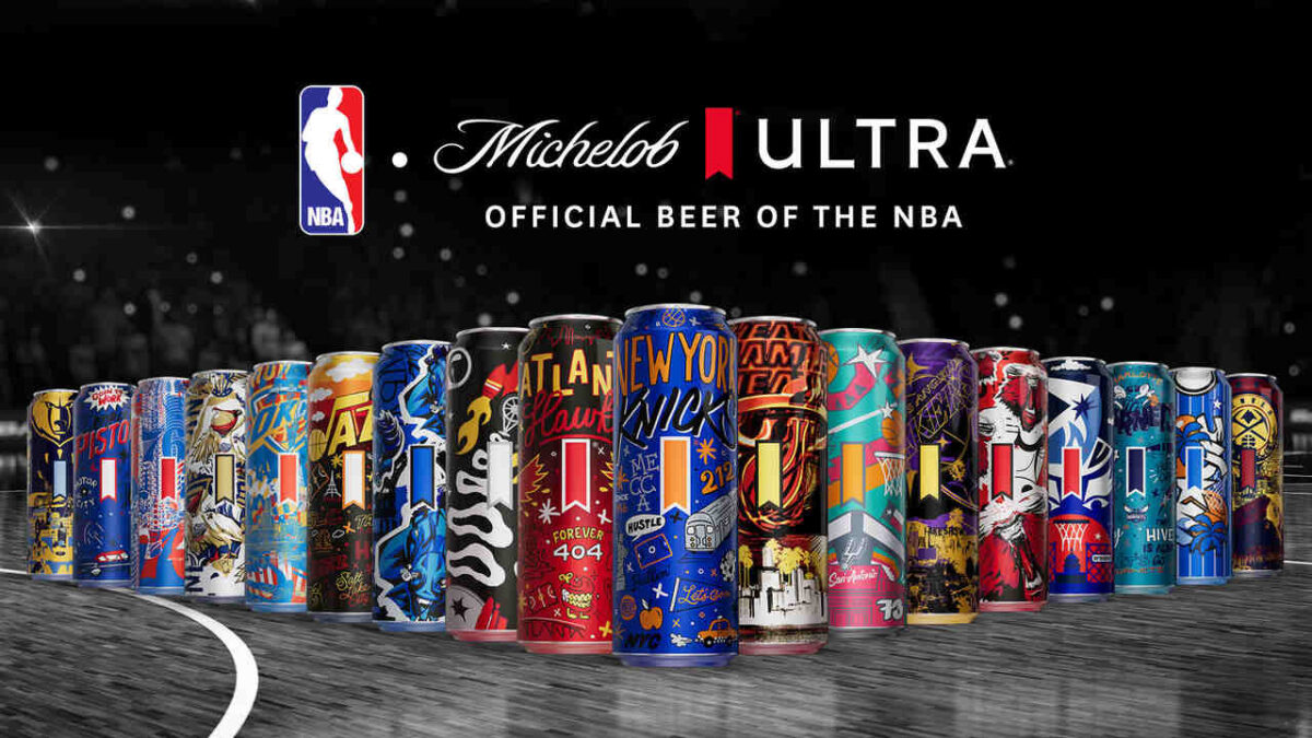NBA expande globalmente parceria com a Michelob Ultra