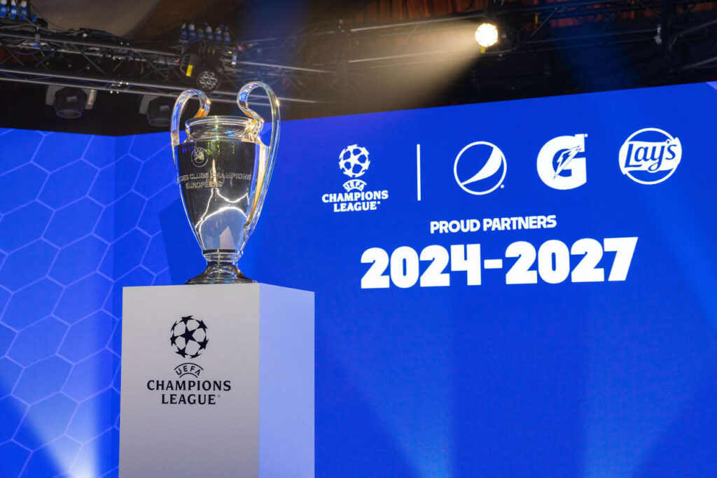 Juntos desde 2015, PepsiCo e Champions League renovam até 2027