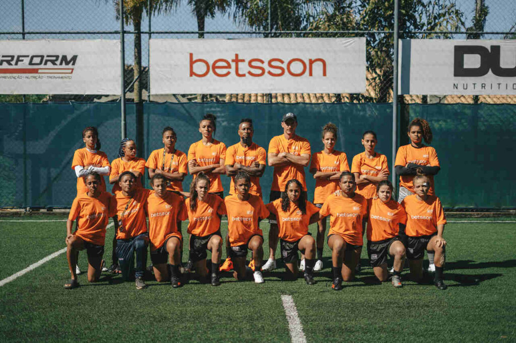 Betsson apoia projeto social que visa incentivar o futebol feminino