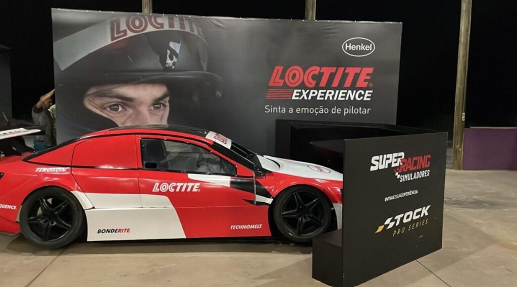 Loctite leva a Interlagos experiência na Stock Car com simulador e autorama