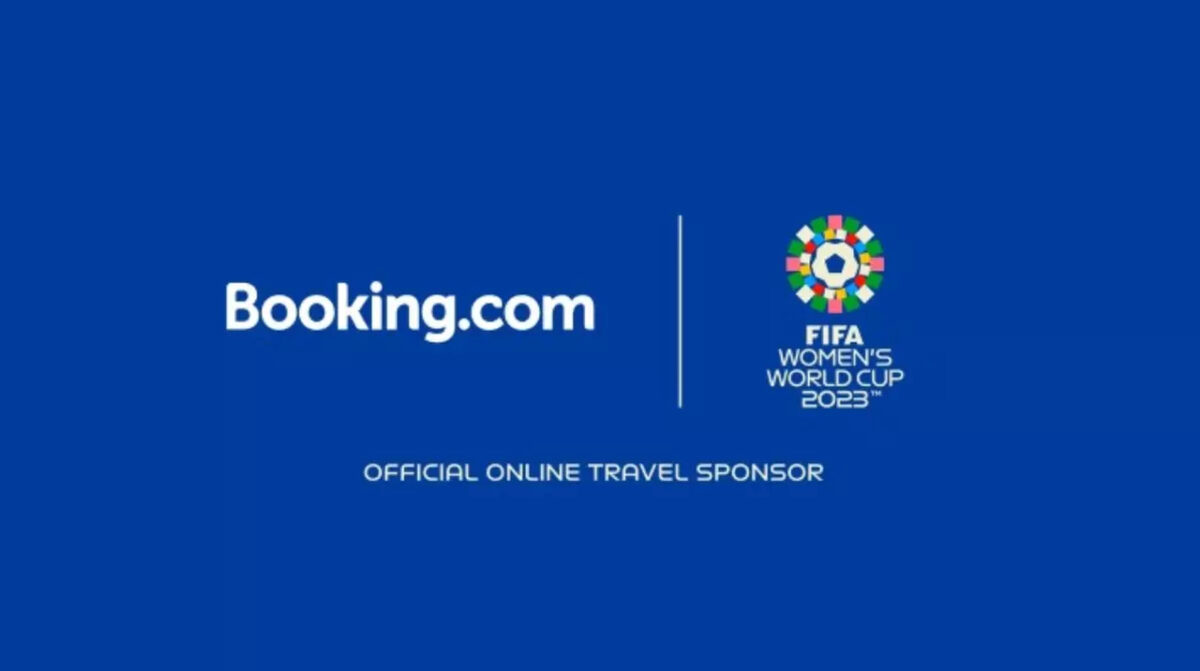 Booking.com é o novo patrocinador oficial de viagens on-line da Copa Feminina 2023