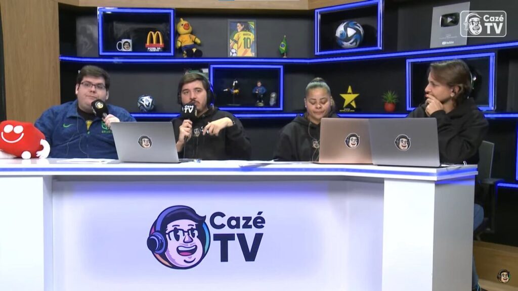 Em parceria com McDonald’s, CazéTV transmitirá jogos da Copa Feminino no app do iFood