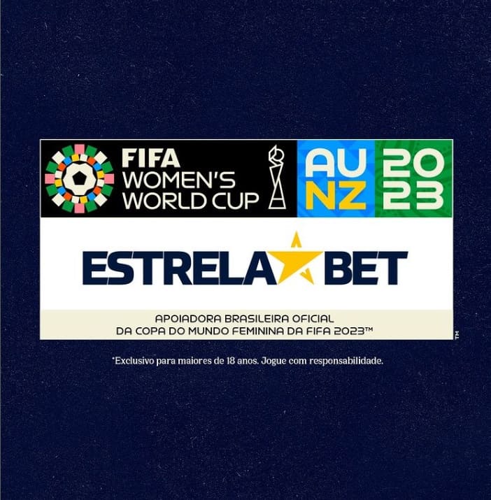 EstrelaBet é a nova Apoiadora Brasileira oficial da Copa do Mundo Feminina
