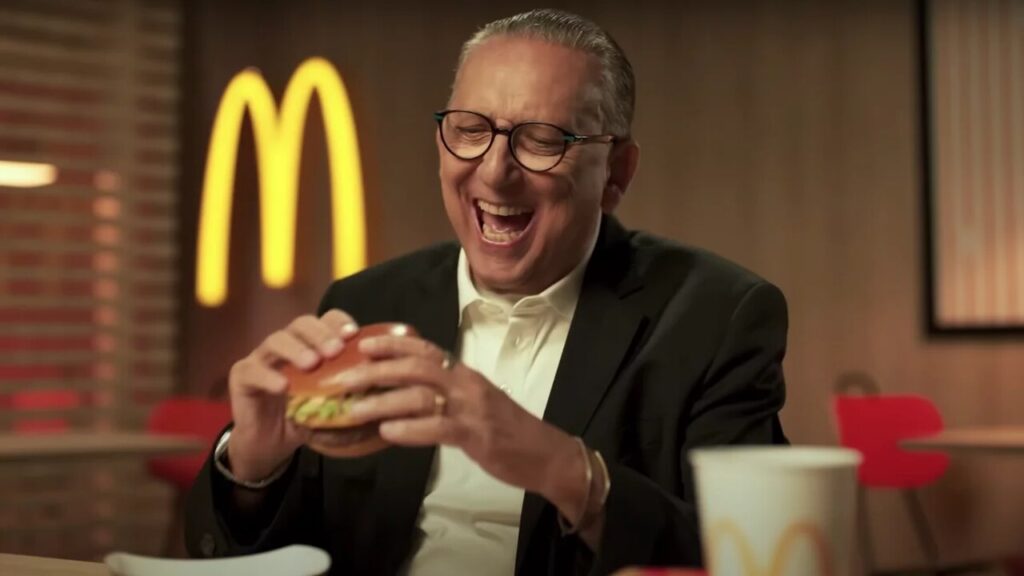 McDonald’s lança sanduíche com narração de Galvão Bueno